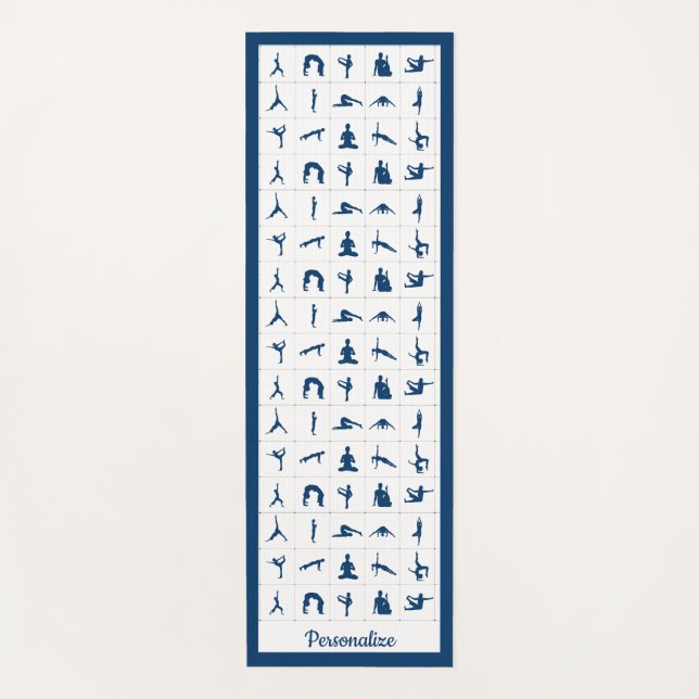 Zen Yoga Meditation Lotus Tree of Life Namaste Mat (Front)