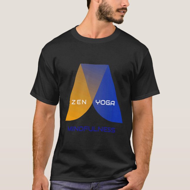 Zen Yoga Mindfulness 9 T-Shirt (Front)