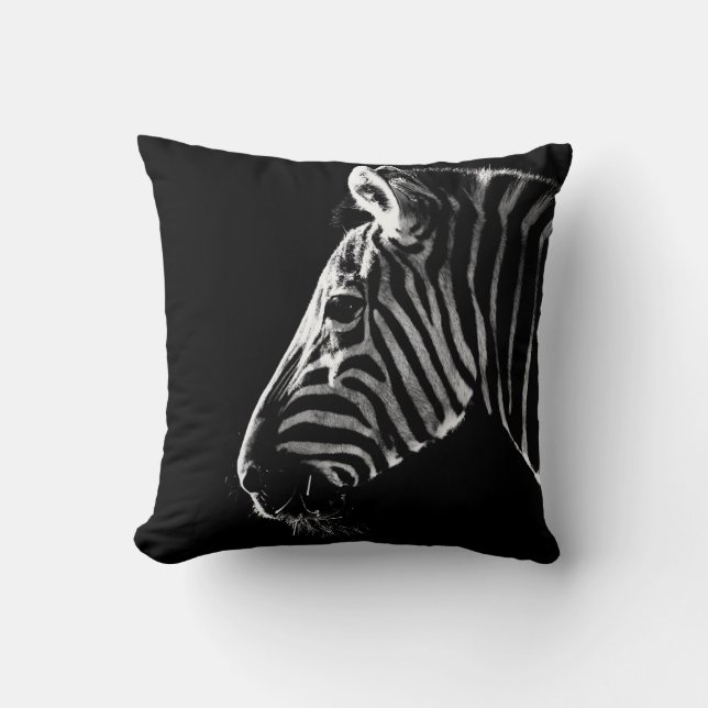 Zen Zebra  Cushion (Front)