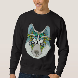 Zenart Patterned Husky Sweatshirt