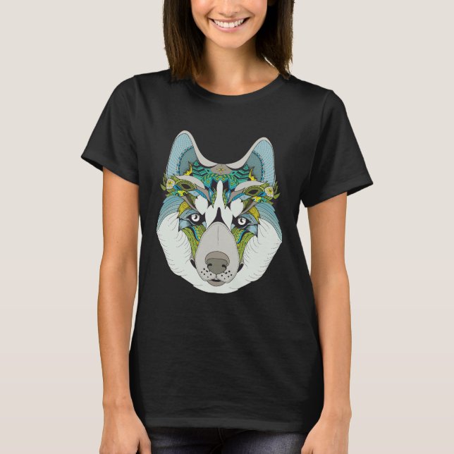 Zenart Patterned Husky T-Shirt (Front)