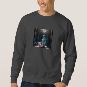 ZenBot - AI Meditation Long Sleeve Sweatshirt