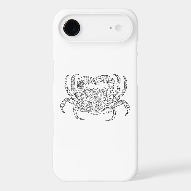 Zendoodle Crab Case-Mate iPhone Case (Back)