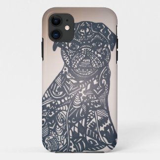 Zendoodle pug iPhone 11 case