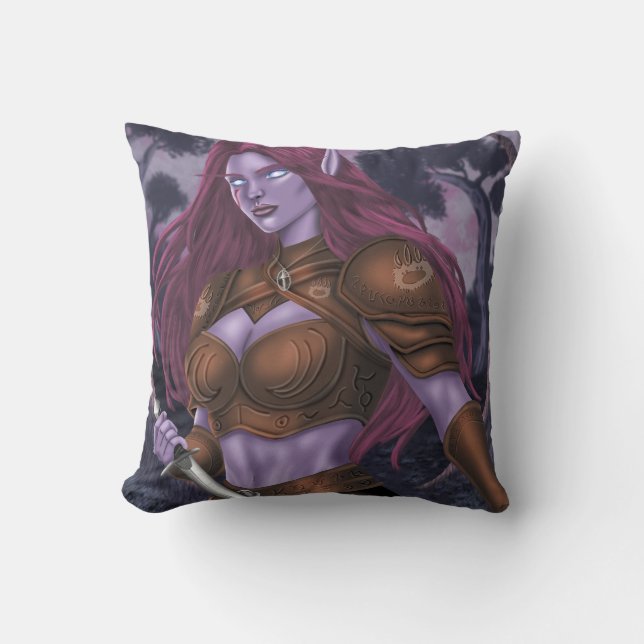 Zendyr in the woods cushion (Front)