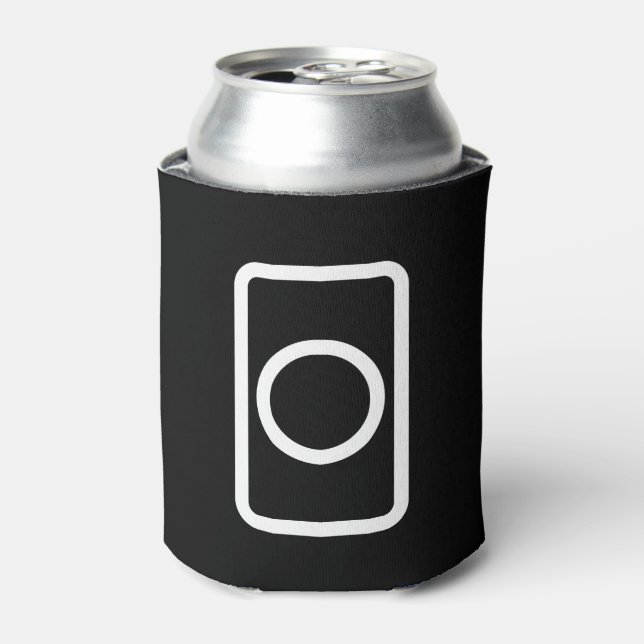 Zener Card | Hollow Circle Can Cooler (Can Front)