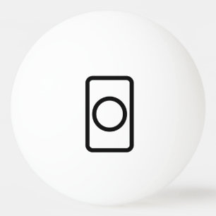Zener Card Hollow Circle Ping Pong Ball