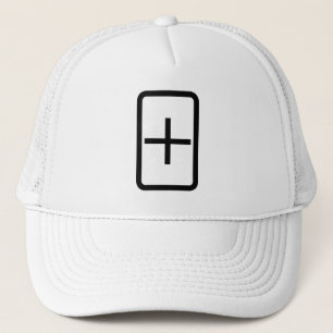 Zener Card   Hollow Circle Trucker Hat