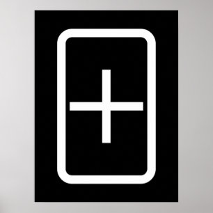 Zener Card   Plus Sign