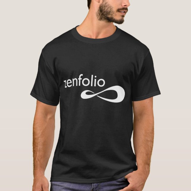 Zenfolio Black T-shirt (Front)