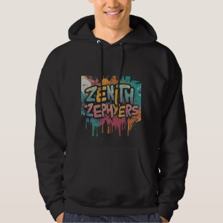Zenith Zephyrs Men's Basic Hooded Sweatshirt