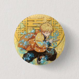 Zenitsu Agatsuma 3 Cm Round Badge