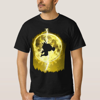 Zenitsu Agatsuma moon yellow T-Shirt