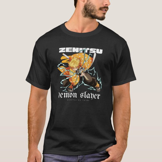 Zenitsu demon slayer T-Shirt (Front)