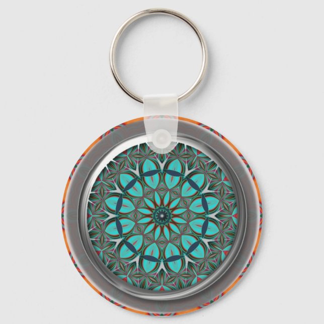 ZenLeaves Keychain (Front)