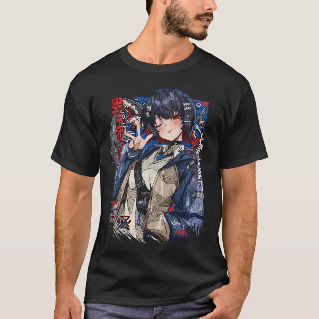 Zenless Zone Zero Ellen Joe Maid Combat Boots T-Shirt (Front)