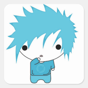 zenseb square sticker