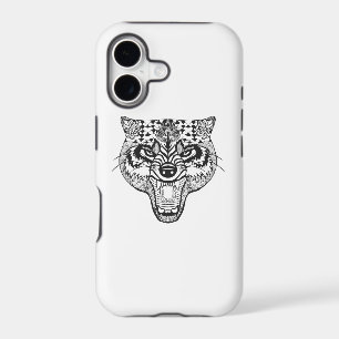 Zentangle Inspired Wolf