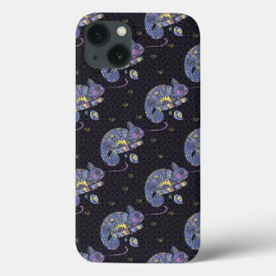Zentangle Lizard iPhone 13 Case