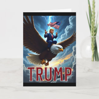 Zenzo's Atomic Political Designs President Trump R Card