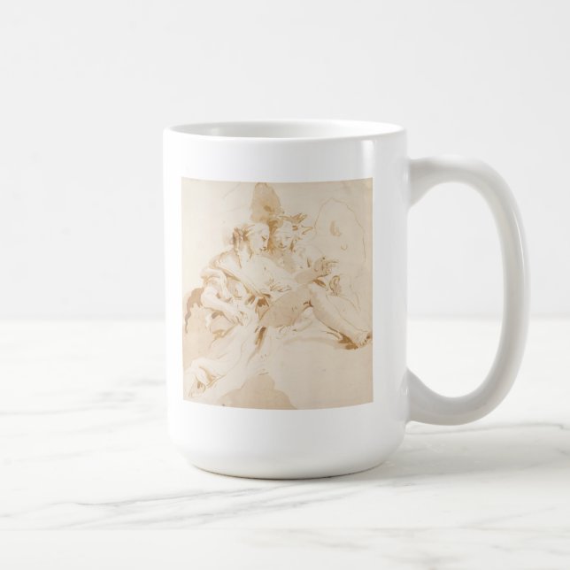 Zephyr and Flora Coffee Mug (Right)