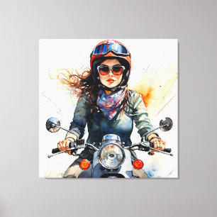 “Zephyra” “Vento Dolce” – Sweet Wind Canvas Print