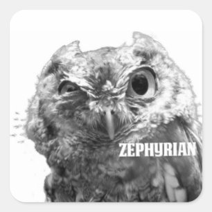 Zephyrian Owl Stickers