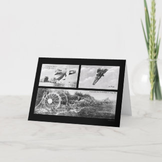 Zeppelin Dirigible Wreck 1908 Card