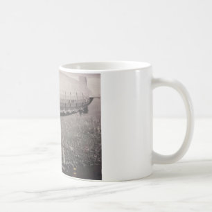 Zeppelin over New York City Coffee Mug