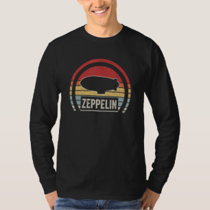 Zeppelin Vintage Retro Zeppelin Dirigible Airship T-Shirt