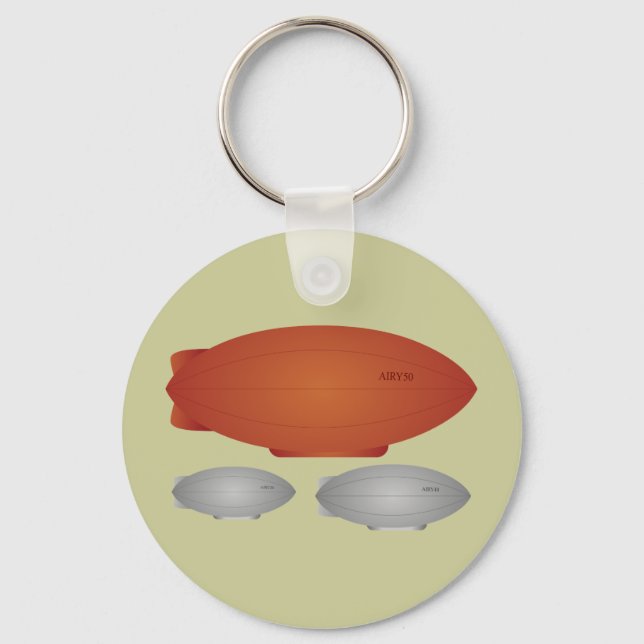 Zeppelins Key Ring (Front)