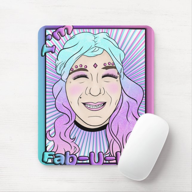Zer0's Fab-U-Las Mousepad (With Mouse)