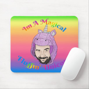 Zer0's Magical Fluffin Unicorn Mousepad