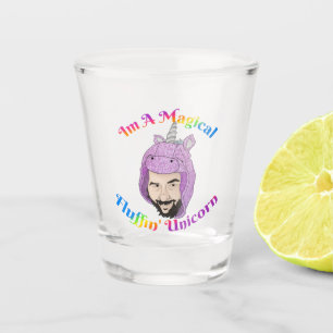 Zer0's Magical Fluffin Unicorn Shot glass