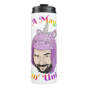 Zer0's Magical Fluffin Unicorn Thermal Tumbler