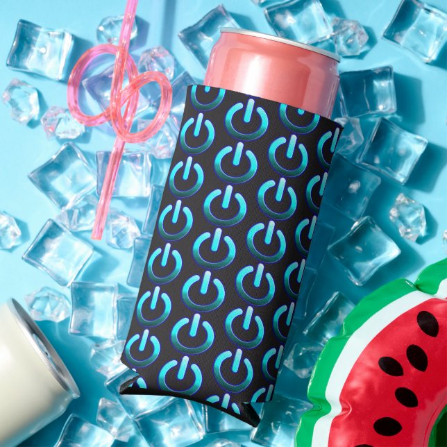 Zer0's Power Foam Slim Seltzer Can Cooler (In Situ Summer)