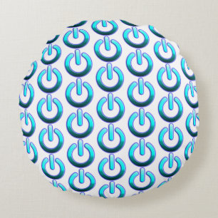 Zer0's Power Round Pillow