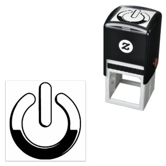 Zer0's Power Self Inking Rubber Stamp