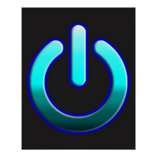 Zer0's Power Zazzle Glossy Poster