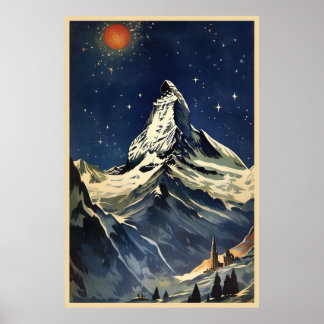 Zermatt,Matterhorn,Switzerland,  Poster
