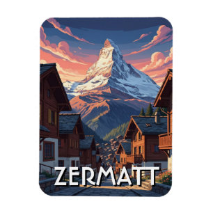 Zermatt Switzerland Matterhorn Magnet
