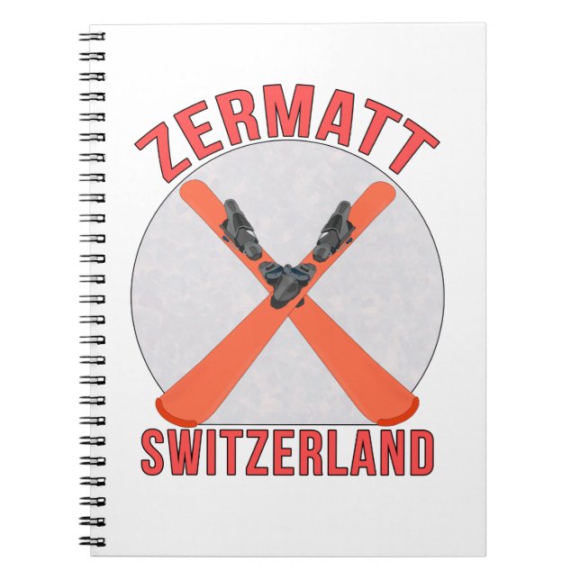 Zermatt, Switzerland Notebook (Front)