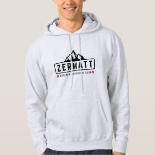 Zermatt Switzerland Outdoors Hoodie