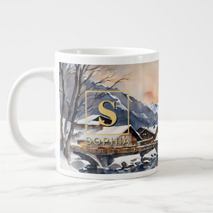 Zermatt, Switzerland Snow Scene Mug