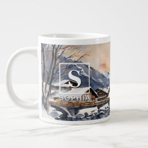 Zermatt, Switzerland Snow Scene Mug