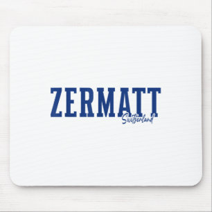 Zermatt Switzerland Swiss Alps Alpine Skiing Souve Mouse Pad