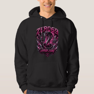 ZERO69 Viper Core – Neon Cyber Cobra Streetwear Hoodie
