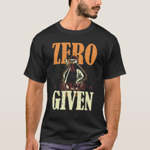 Zero Clucks Given Chicken Pyjamas T-Shirt