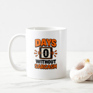 Zero Day Sarcasm Metre Scoreboard Coffee Mug
