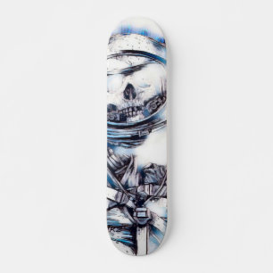 Zero Dead Man Element Custom Chrome Pro Park Board Skateboard